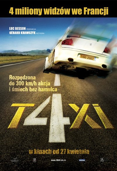 plakat Taxi 4 cały film